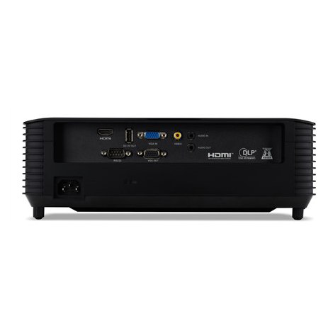 Acer | BS-312P | DLP projector | WXGA | 1280 x 800 | 4000 ANSI lumens | Black - 3